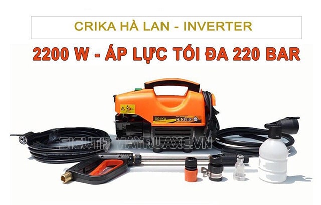 Máy rửa xe Crika 2200W