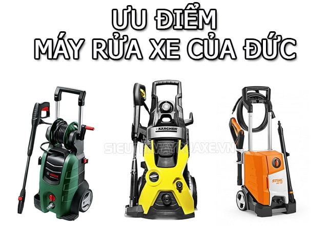 máy rửa xe của đức