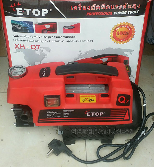 Có nên đầu tư máy rửa xe Etop Q7 không?