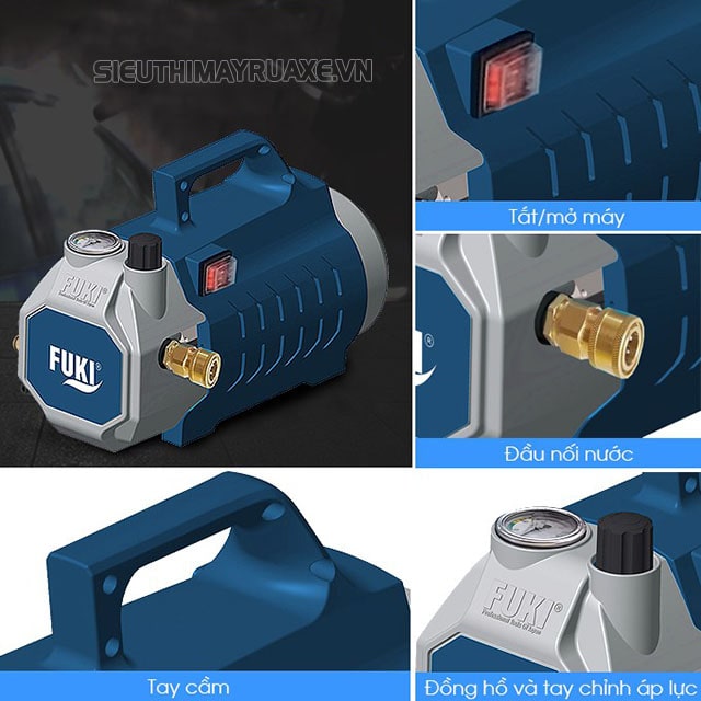 máy rửa xe fuki F20-Plus