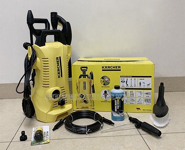 Karcher K2.15 - Top sản phẩm rửa xe được ưa chuộng số 1 hiện nay
