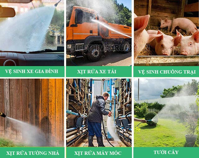 máy rửa xe gia đình loại nào tốt nhất