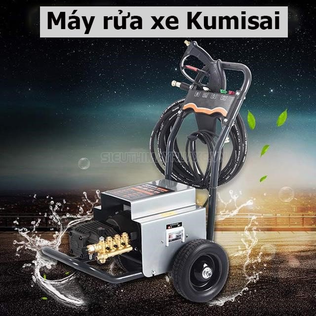 máy rửa xe gia lai kumisai