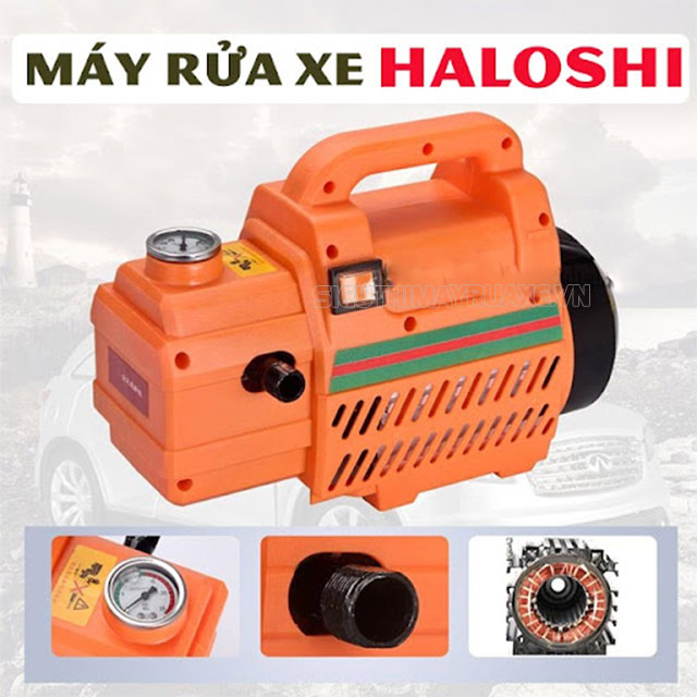 máy rửa xe haloshi có tốt không