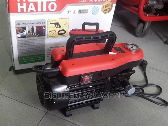 Máy rửa xe mini Hatto 1500W