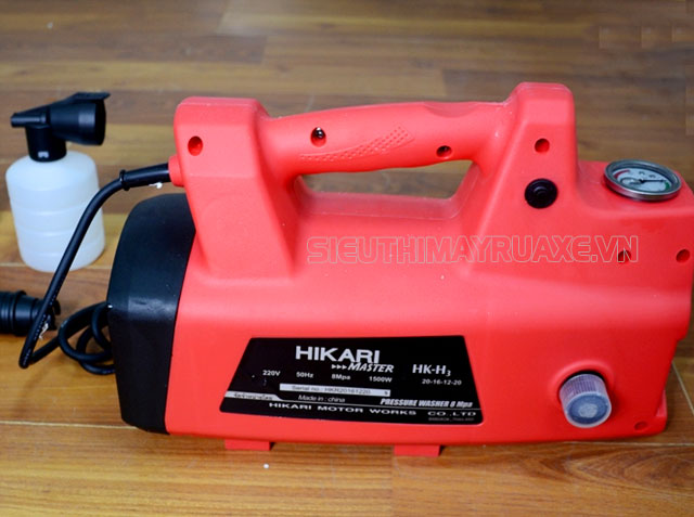 Model máy rửa xe Hikari HK-H3