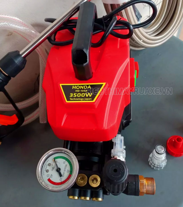 Model máy rửa xe Honda HD 105A