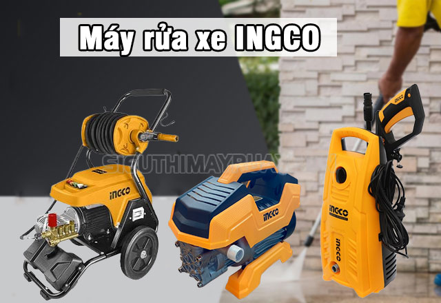 máy rửa xe ingco