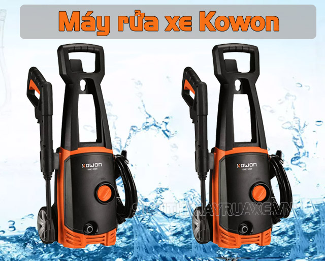 Máy rửa xe Kowon - dòng máy rửa xe nổi tiếng của Hàn Quốc