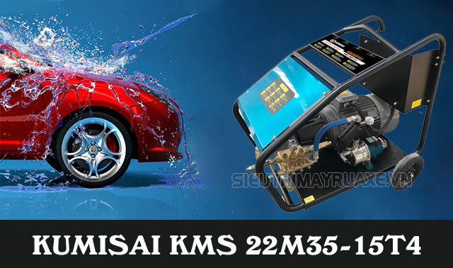 Máy rửa xe Kumisai KMS 22M35-15T4 chuyên dụng