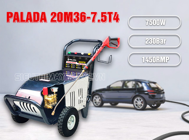 máy xịt rửa xe lõi đồng palada