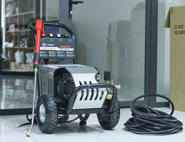 Máy rửa xe Lutian được nhiều người dùng đánh giá cao