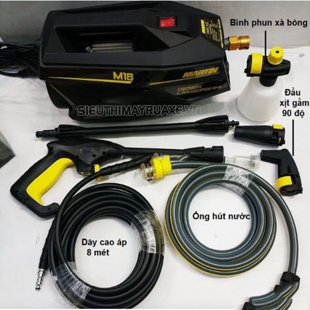 máy rửa xe martin 1800w