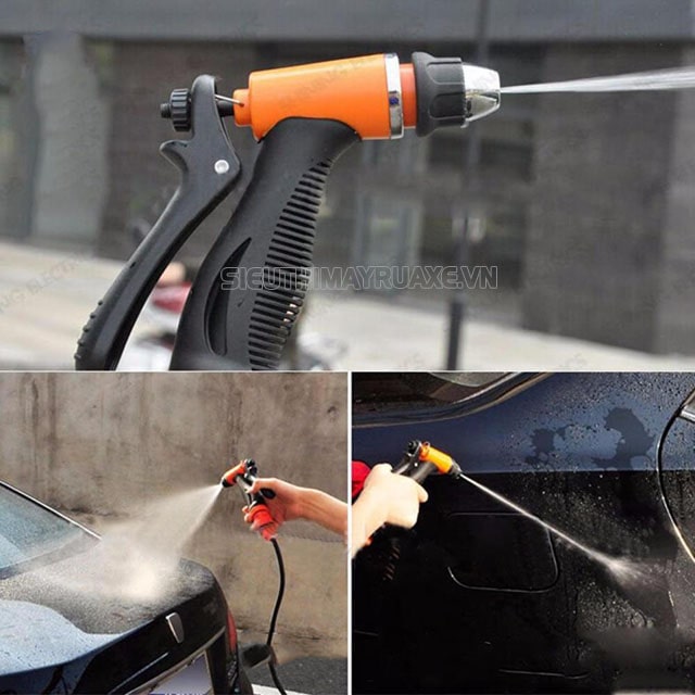máy rửa xe mini 12v 100w