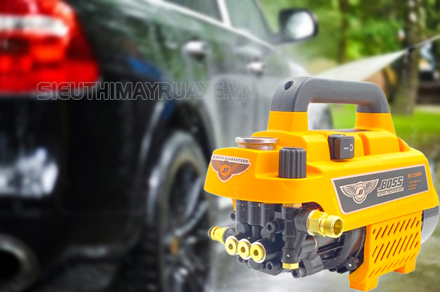 Máy rửa xe mini Boss hoạt động như thế nào?