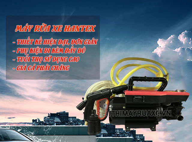 máy rửa xe mini hantex