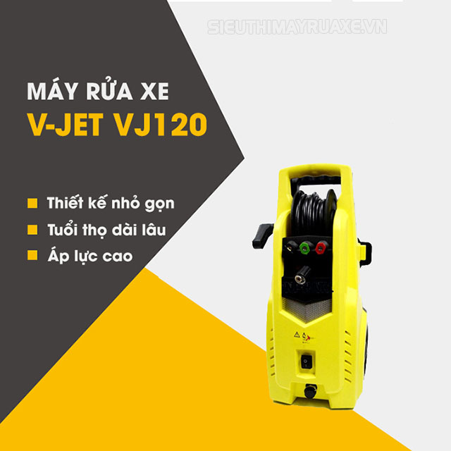 máy rửa xe motor từ V-Jet-VJ120