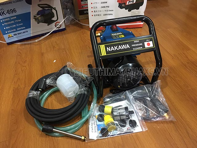 Máy rửa xe Nakawa 2400w