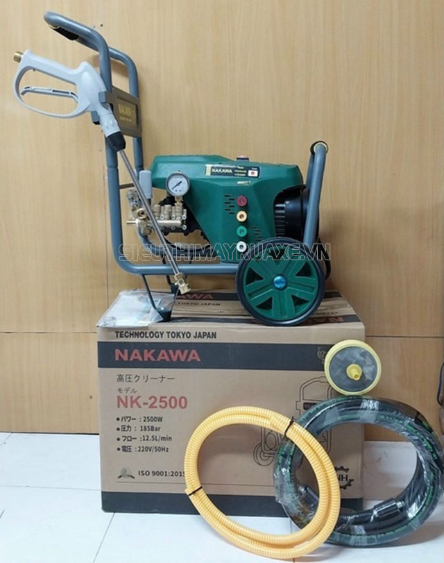 Máy rửa xe nakawa 2500w