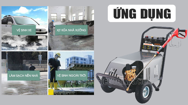 Máy xịt rửa xe ô tô Lutian 20M32-5.5T4
