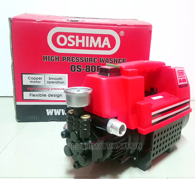 Máy xịt rửa xe Oshima nội địa Nhật