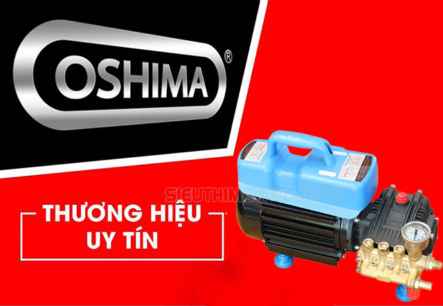 Máy rửa xe Oshima - Thương hiệu máy rửa xe uy tín Nhật Bản