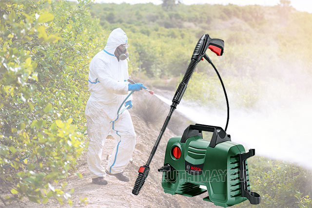 máy rửa xe phun thuốc