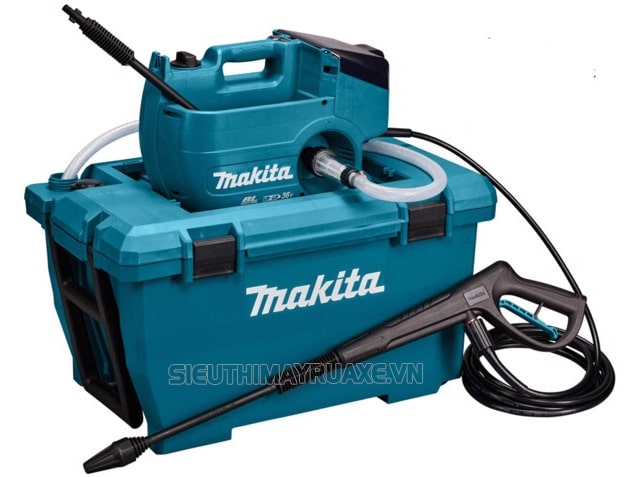 máy rửa xe pin makita