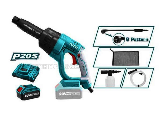 Hình ảnh máy rửa xe pin Total