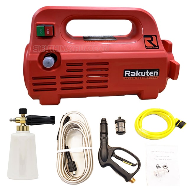 máy rửa xe Rakuten 2300W - 120 Bar