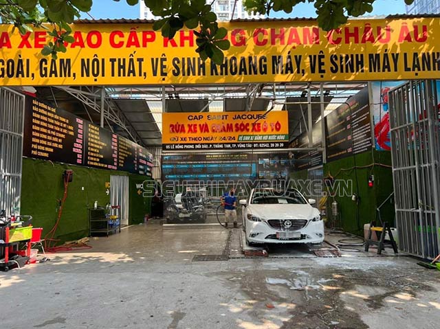 máy rửa xe tại vũng tàu