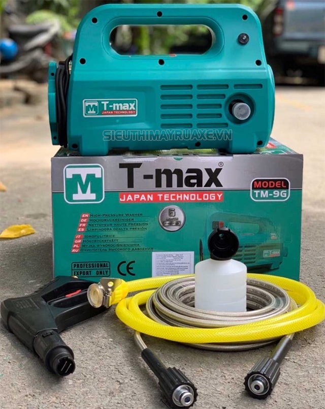 Hình ảnh thực tế của máy rửa xe Tmax MT - G9