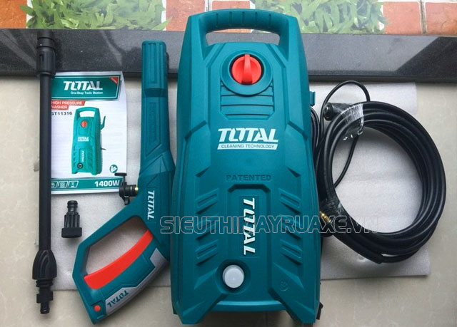 máy rửa xe total 1400w