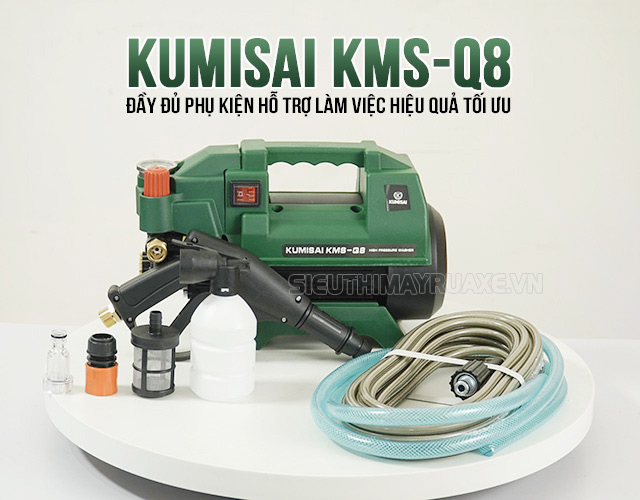 máy rửa xe tưới cây Kumisai-KMS-Q8