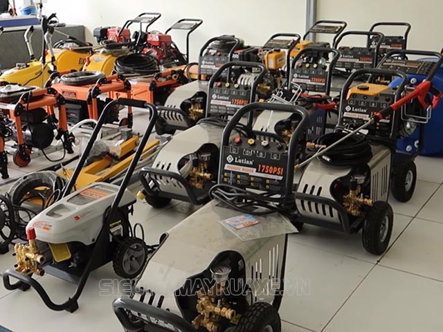 Máy rửa xe Vũng Tàu rất đa dạng