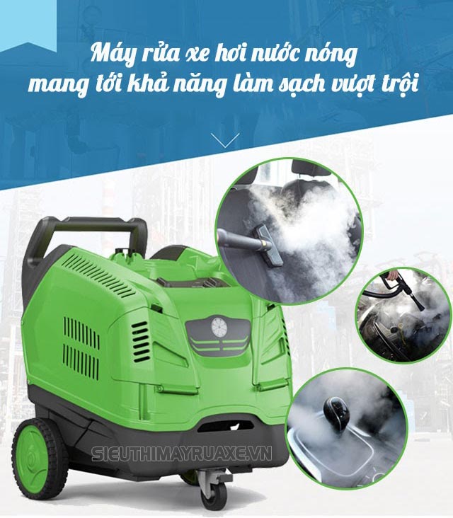 Model máy rửa xe cao áp Italy nước nóng PW-H50/4