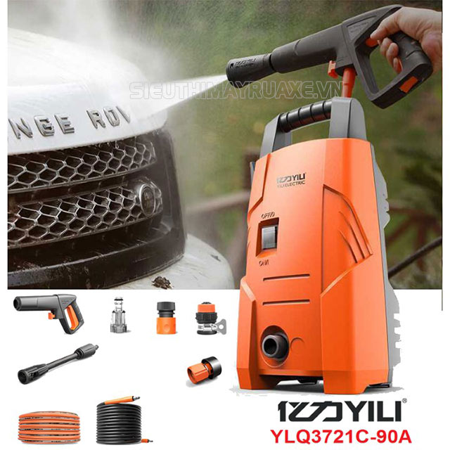 Model máy rửa xe Yili YLQ3721C-90 cho hiệu quả làm sạch cao