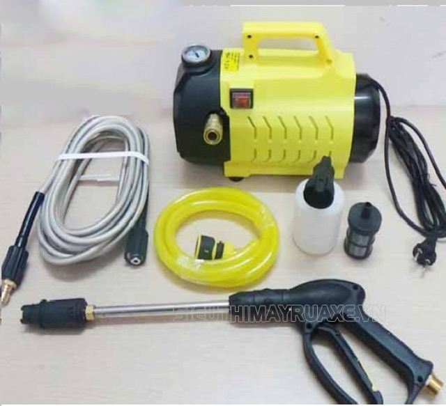 Máy rửa xe ZNC X5 đa dạng phụ kiện