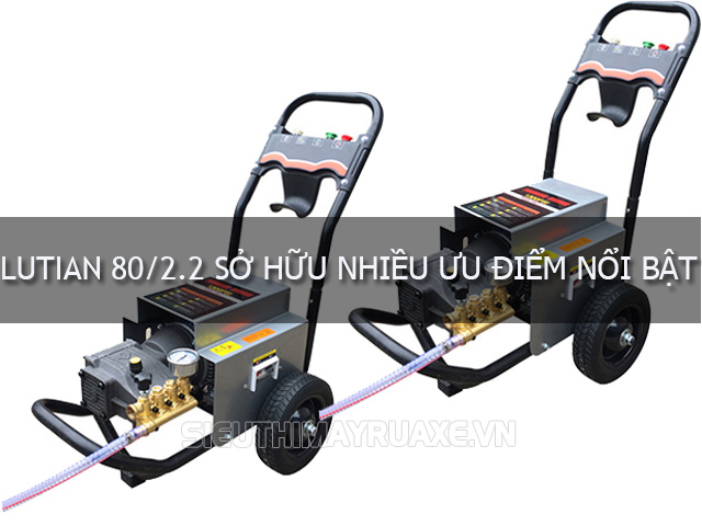 Lutian 80/2.2 vừa ghi điểm với khách hàng ở thiết kế vừa cả ở hiệu năng làm việc