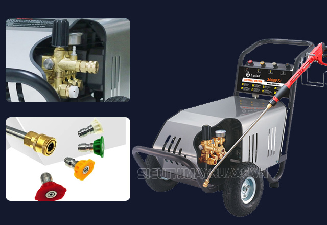 Mua ngay máy rửa xe chuyên dụng Lutian 20M36-7.5T4
