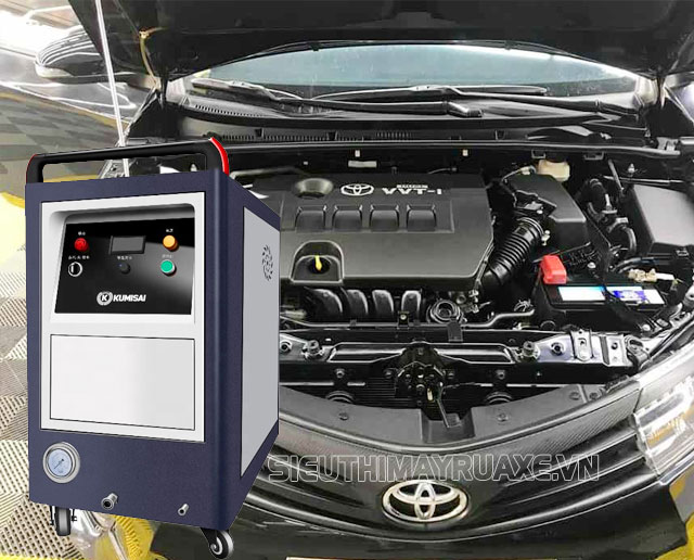 Máy xịt rửa xe hơi nước nóng Kumisai KMS-20