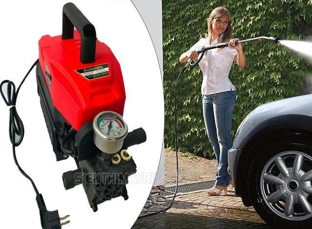 máy xịt rửa xe kushima