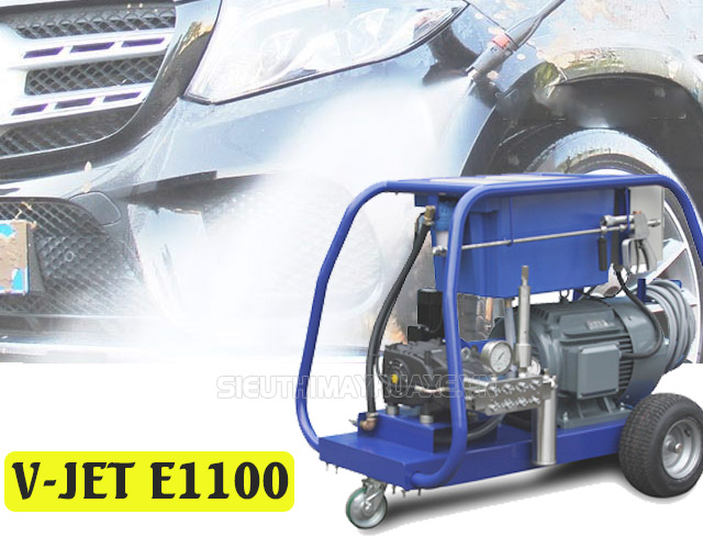 Có nên đầu tư máy xịt rửa xe ô tô cao áp V-JET E1100?