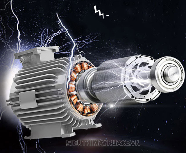V-Jet VJ 250/7.5 sử dụng motor cảm ứng từ vô cùng bền bỉ
