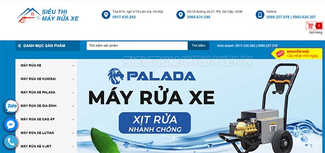 mua máy rửa xe 3 pha
