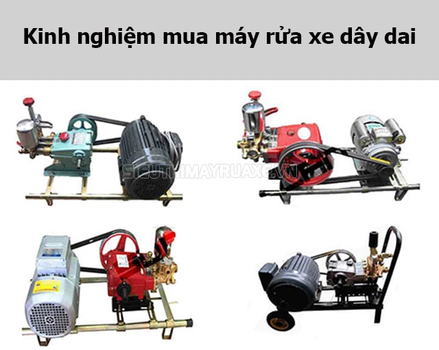 mua máy rửa xe dây đai