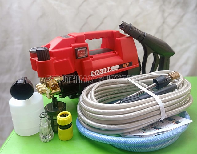 Mua máy rửa xe Sakura, bạn sẽ được bảo hành rất dài hạn