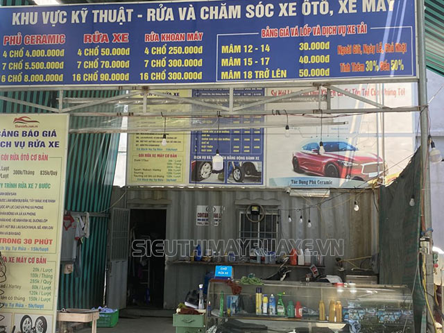 nghề rửa xe