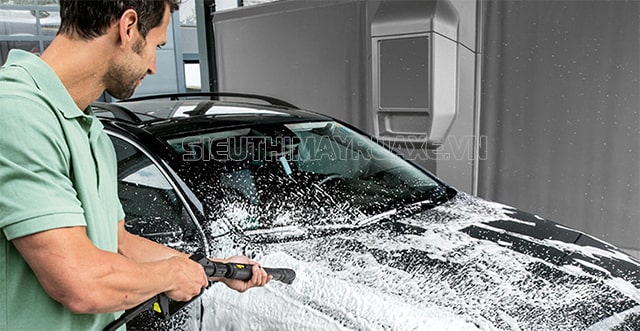 quy trình rửa xe không chạm