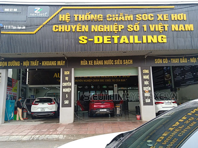 rửa xe bắc ninh 